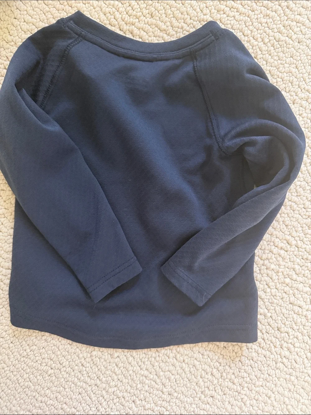 EUC Patagonia Kids Navy Capilene  Set - Navy Sz 12-18M